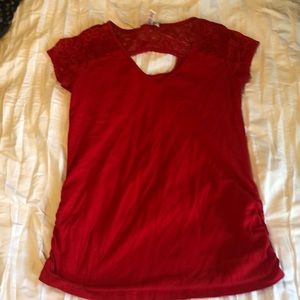 Ambiance Maternity Blouse, Size M